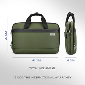 Safari Sterling 6L Messenger Bag with Dual compartments - Olive