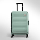 Safari Select Froniq Fresh mint Front opening Trolley Bag with TSA Lock, Dual wheels and Anti-Theft Zipper