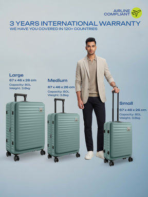 Safari Select Froniq Trolley Bag - Fresh mint