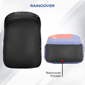 Safari Triplex 37L Blue School Backpack