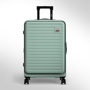 Safari Select Froniq Fresh mint Front opening Trolley Bag with TSA Lock, Dual wheels and Anti-Theft Zipper