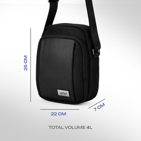 Safari Vector Sling Bag with Adjustable Strap