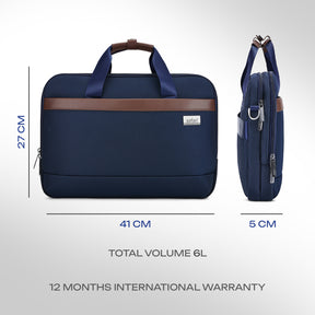 Safari Sterling 6L Messenger Bag with Dual compartments - Navy Blue