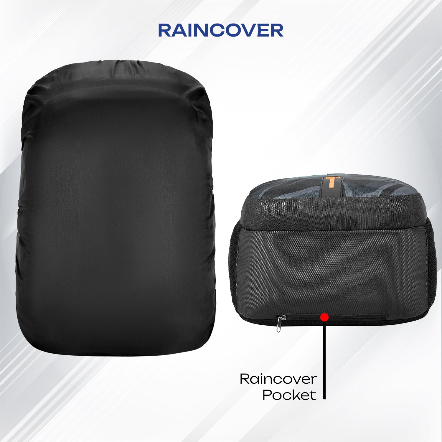 Safari Triplex 37L Black School Backpack