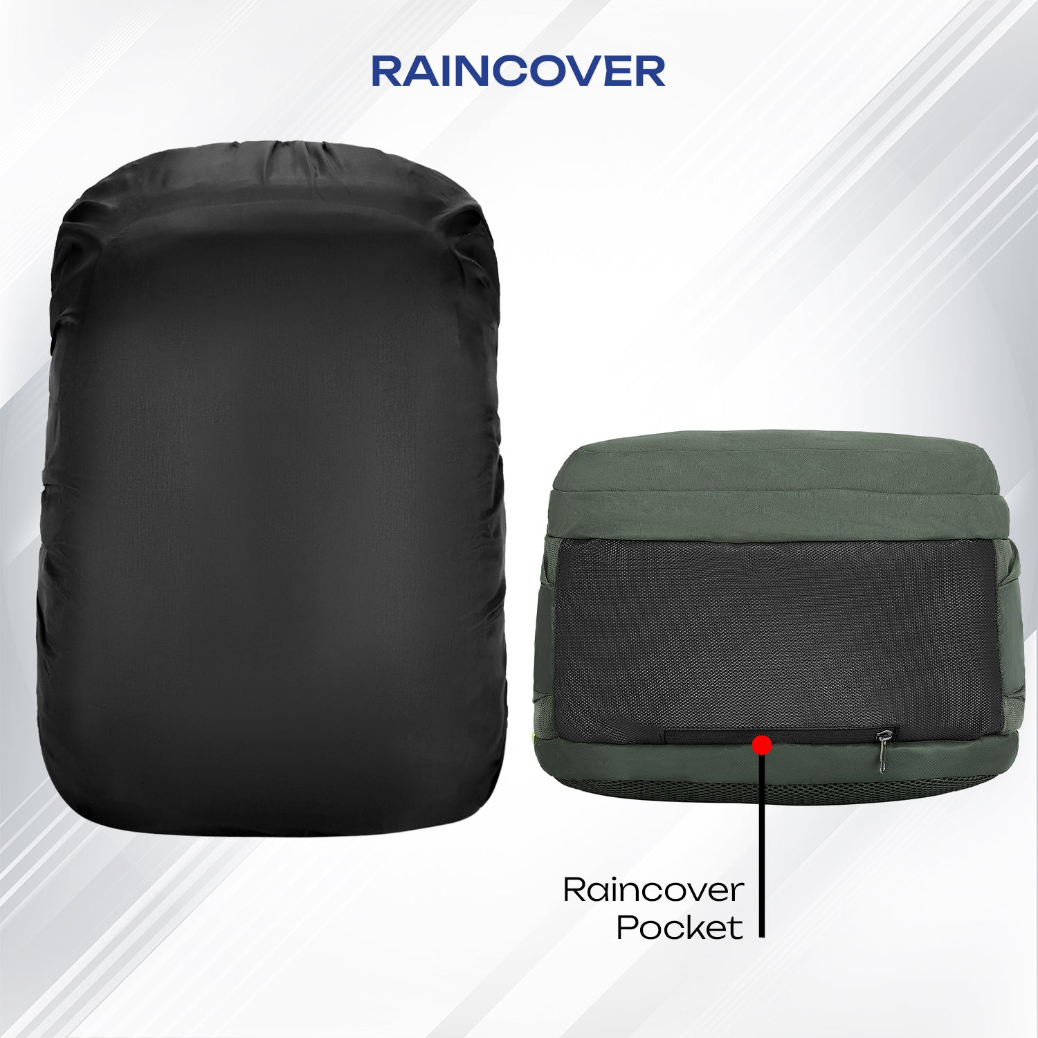 Safari Quadro 43L Olive School Backpack