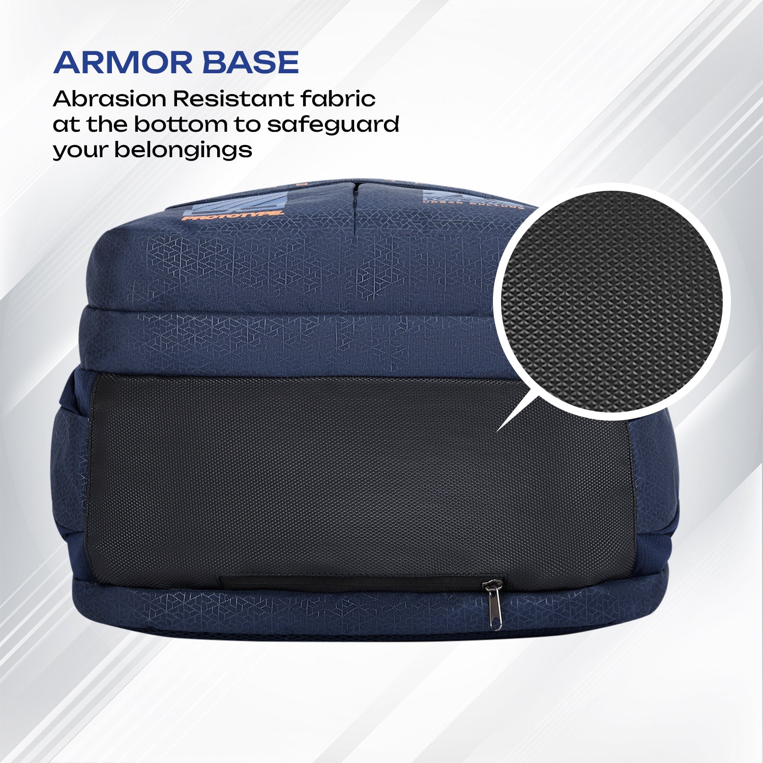 Safari Quadro 43L Blue School Backpack