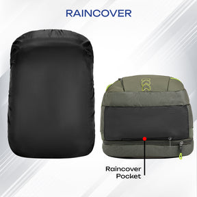 Safari Expand 43L Olive Rucksacks & Trekking Backpack