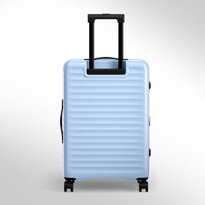 Safari Select Froniq Frost Grey Front opening Trolley Bag with TSA Lock, Dual wheels and Anti-Theft Zipper