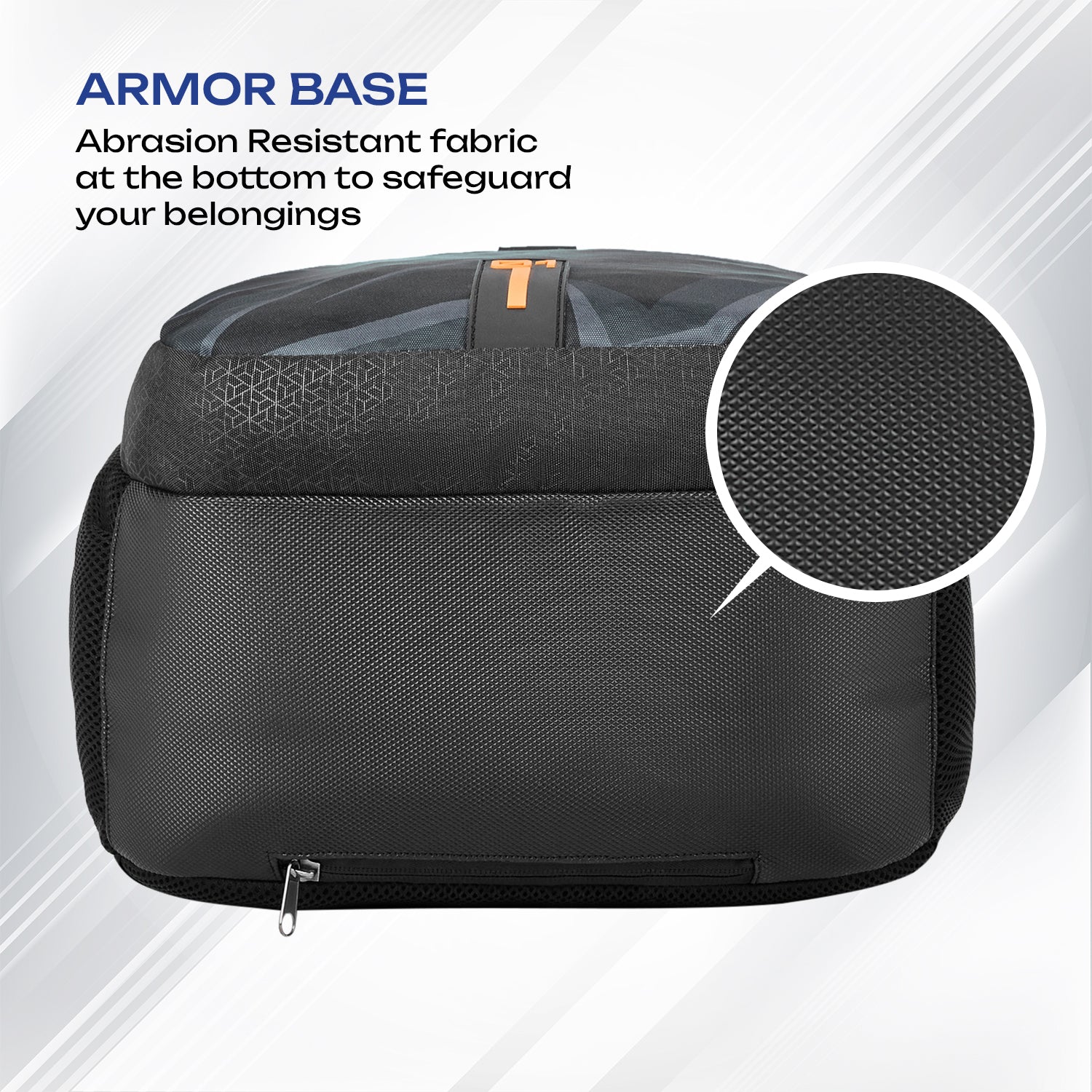 Safari Triplex 37L Black School Backpack