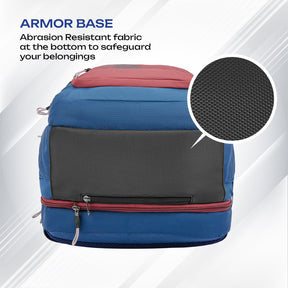 Safari Expand 43L Red Laptop Backpack