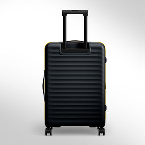 Safari Select Froniq Carbon Front opening Trolley Bag with TSA Lock, Dual wheels and Anti-Theft Zipper