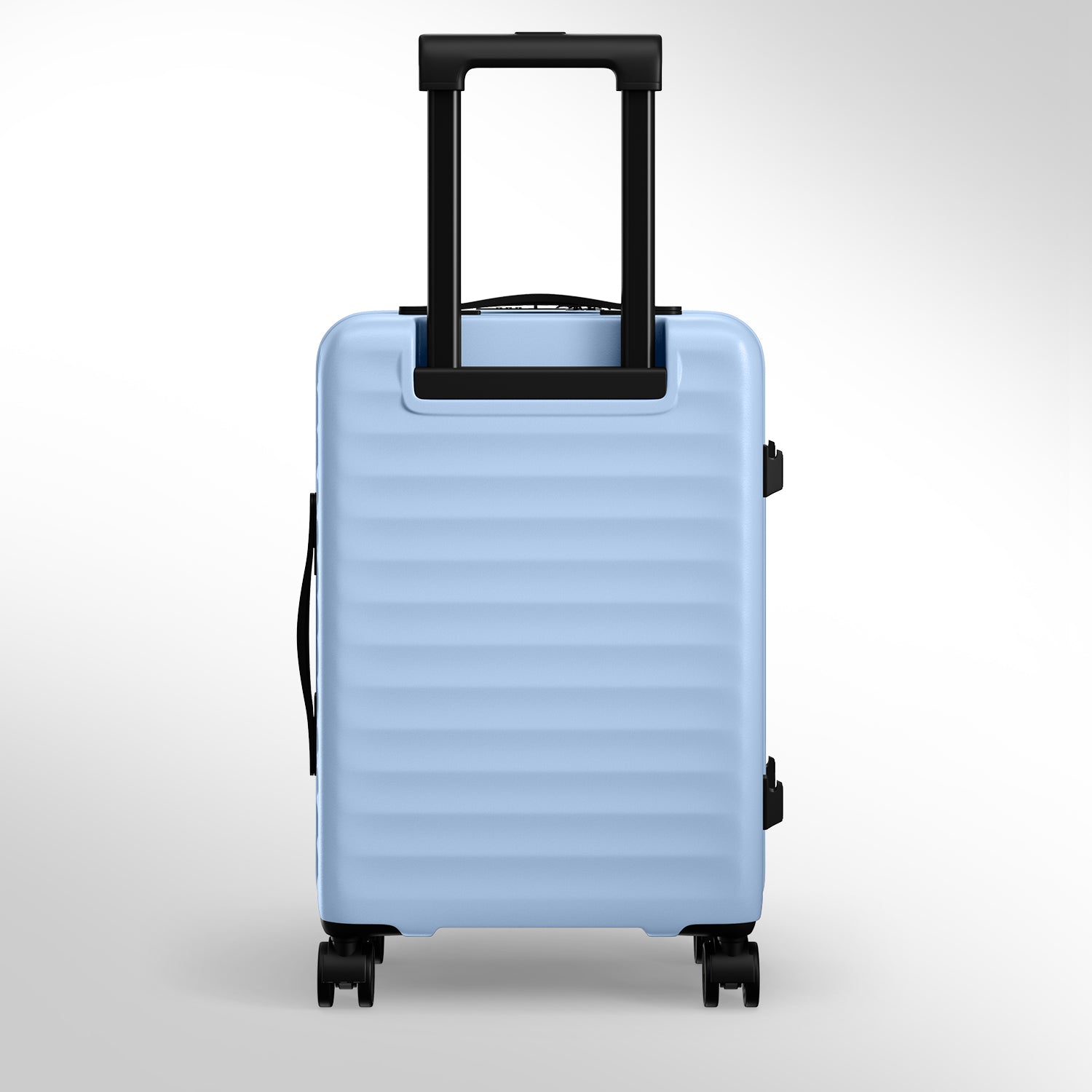 Safari Select Froniq Frost Grey Front opening Trolley Bag with TSA Lock, Dual wheels and Anti-Theft Zipper