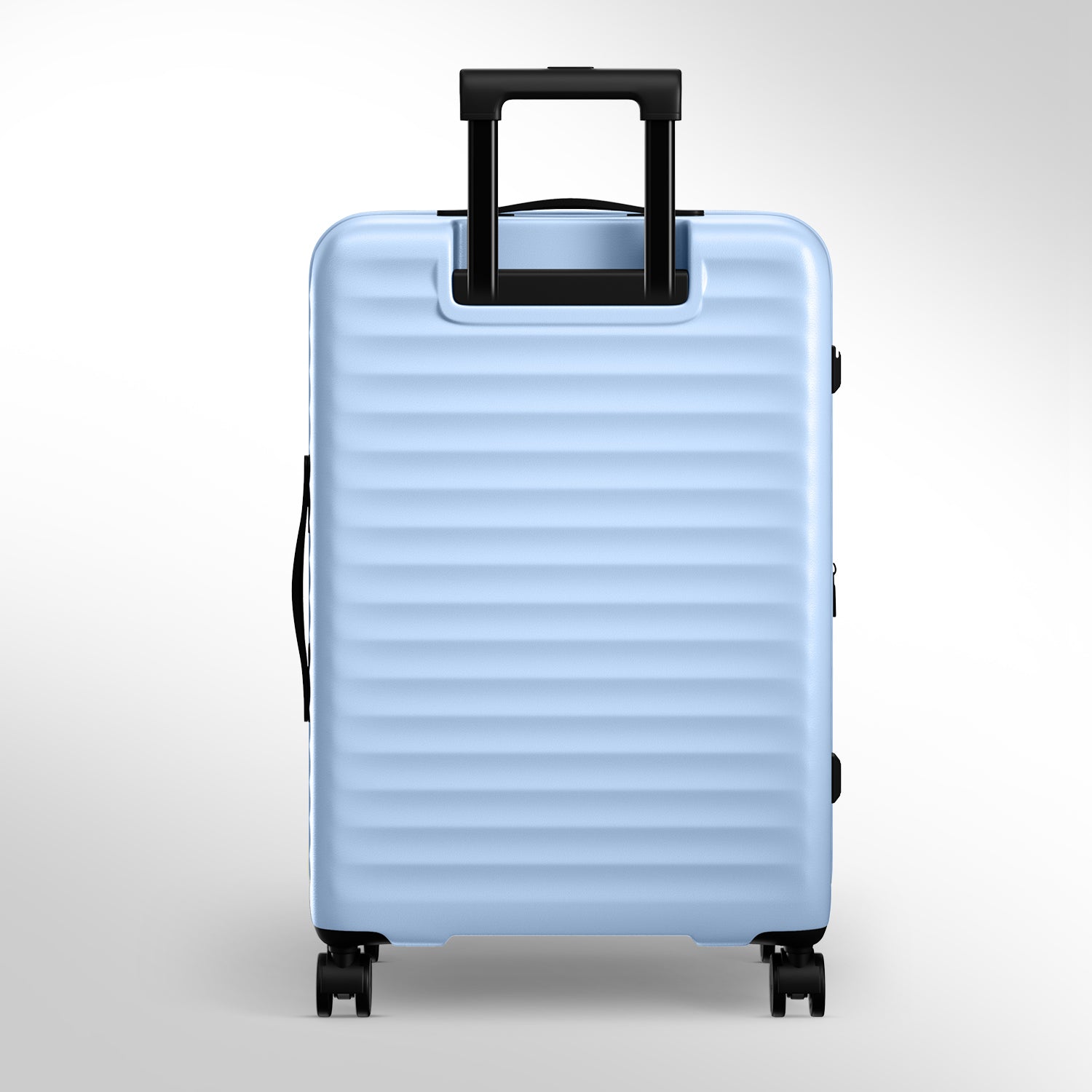 Safari Select Froniq Frost Grey Front opening Trolley Bag with TSA Lock, Dual wheels and Anti-Theft Zipper