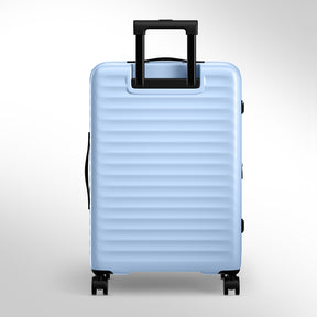 Safari Select Froniq Frost Grey Front opening Trolley Bag with TSA Lock, Dual wheels and Anti-Theft Zipper