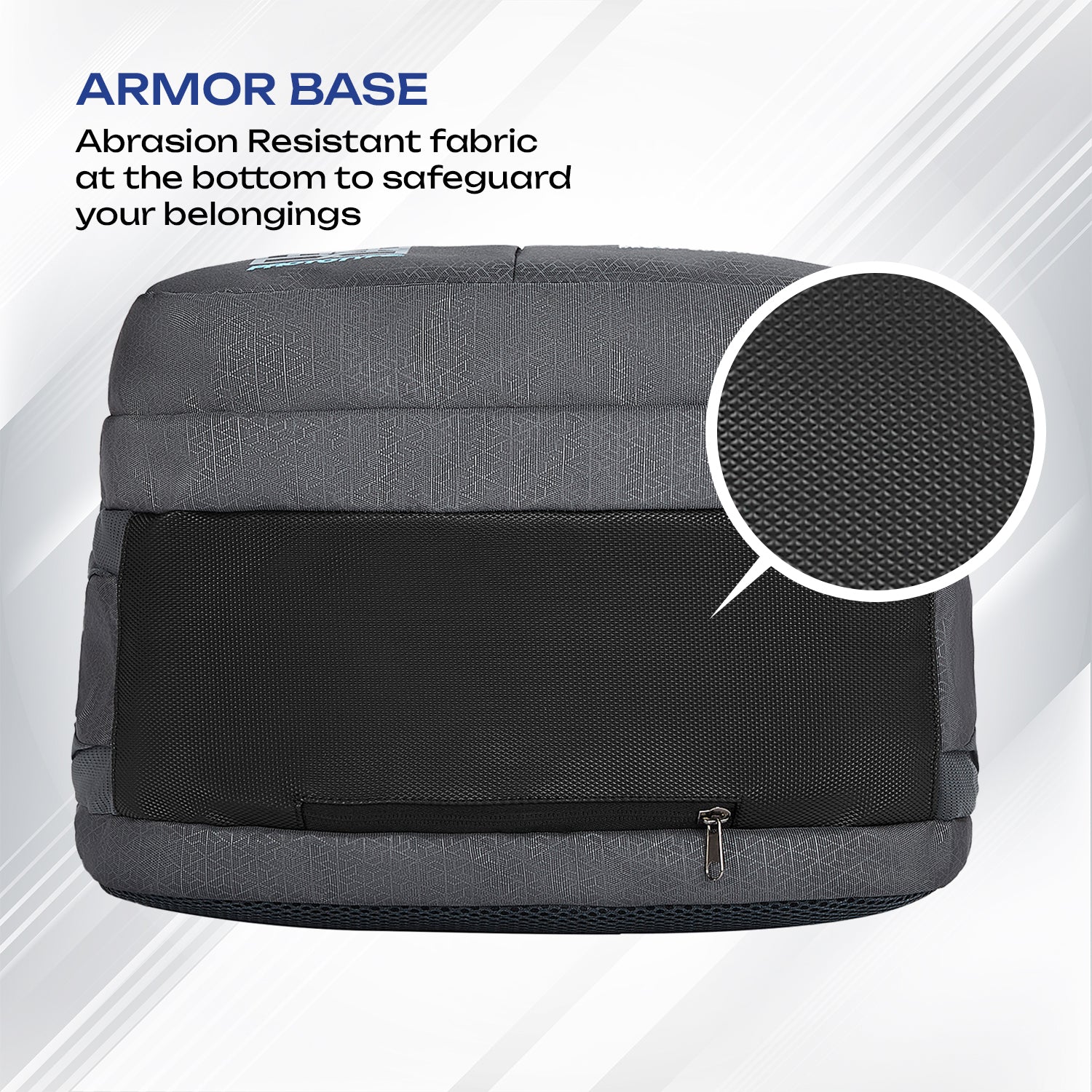 Safari Quadro 43L Grey School Backpack