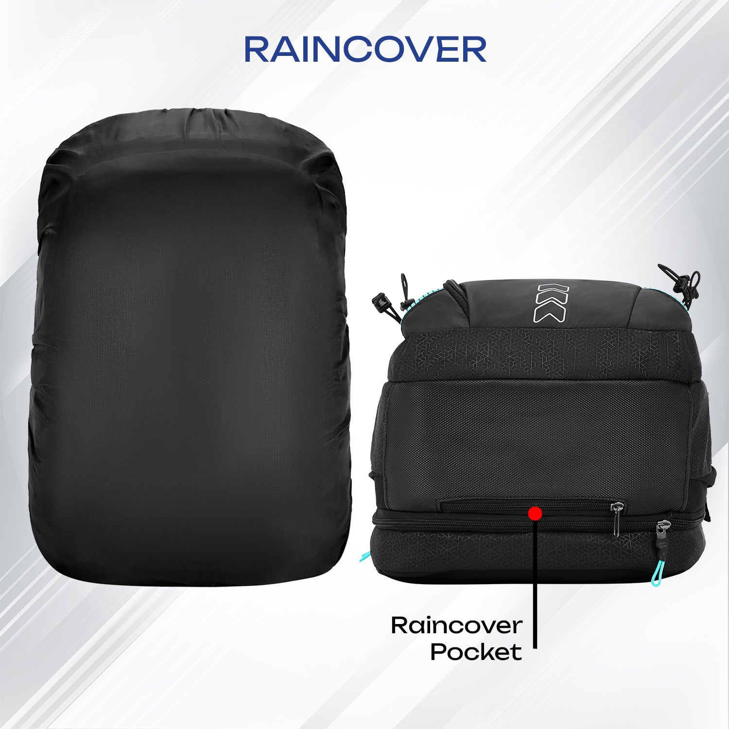 Safari Expand 43L Black Hiking Daypack