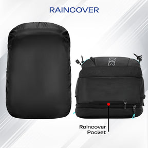 Safari Expand 43L Black Hiking Daypack