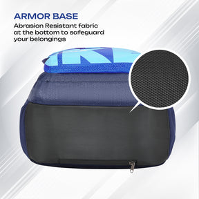 Safari Bonus 37L Blue School Backpack