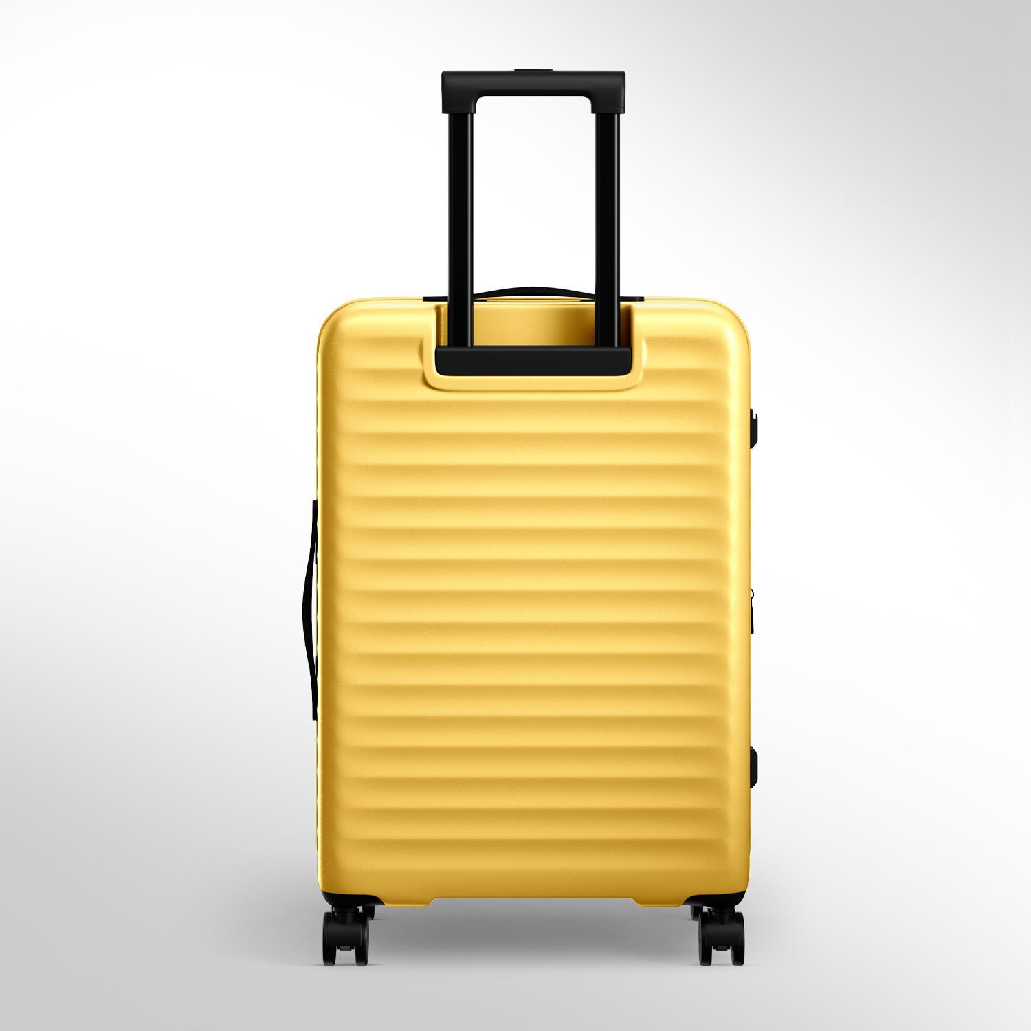 Safari Select Froniq Yellow Front opening Trolley Bag with TSA Lock, Dual wheels and Anti-Theft Zipper