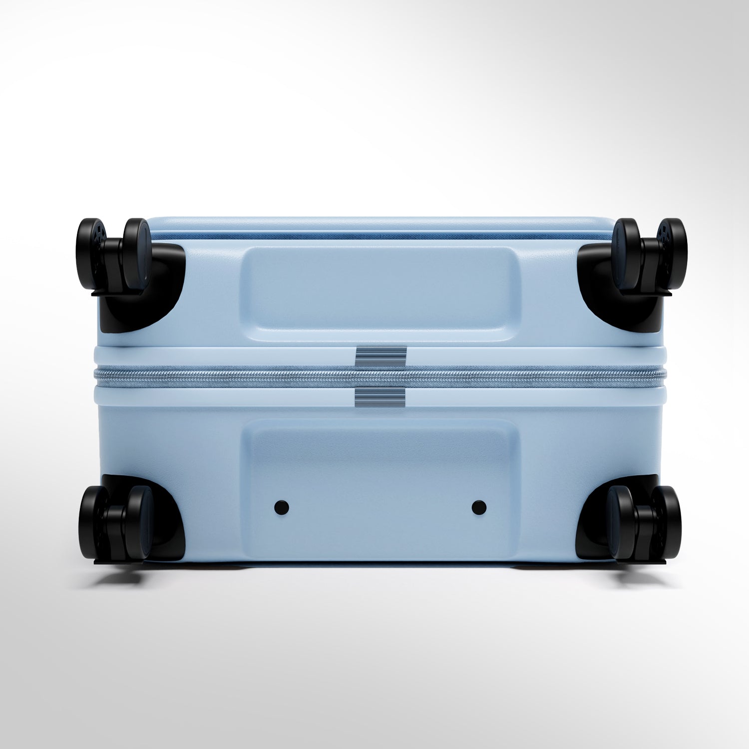 Safari Select Froniq Frost Grey Front opening Trolley Bag with TSA Lock, Dual wheels and Anti-Theft Zipper