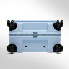 Safari Select Froniq Frost Grey Front opening Trolley Bag with TSA Lock, Dual wheels and Anti-Theft Zipper