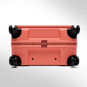 Safari Select Froniq Coral Front opening Trolley Bag with TSA Lock, Dual wheels and Anti-Theft Zipper