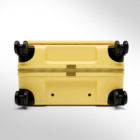 Safari Select Froniq Yellow Front opening Trolley Bag with TSA Lock, Dual wheels and Anti-Theft Zipper