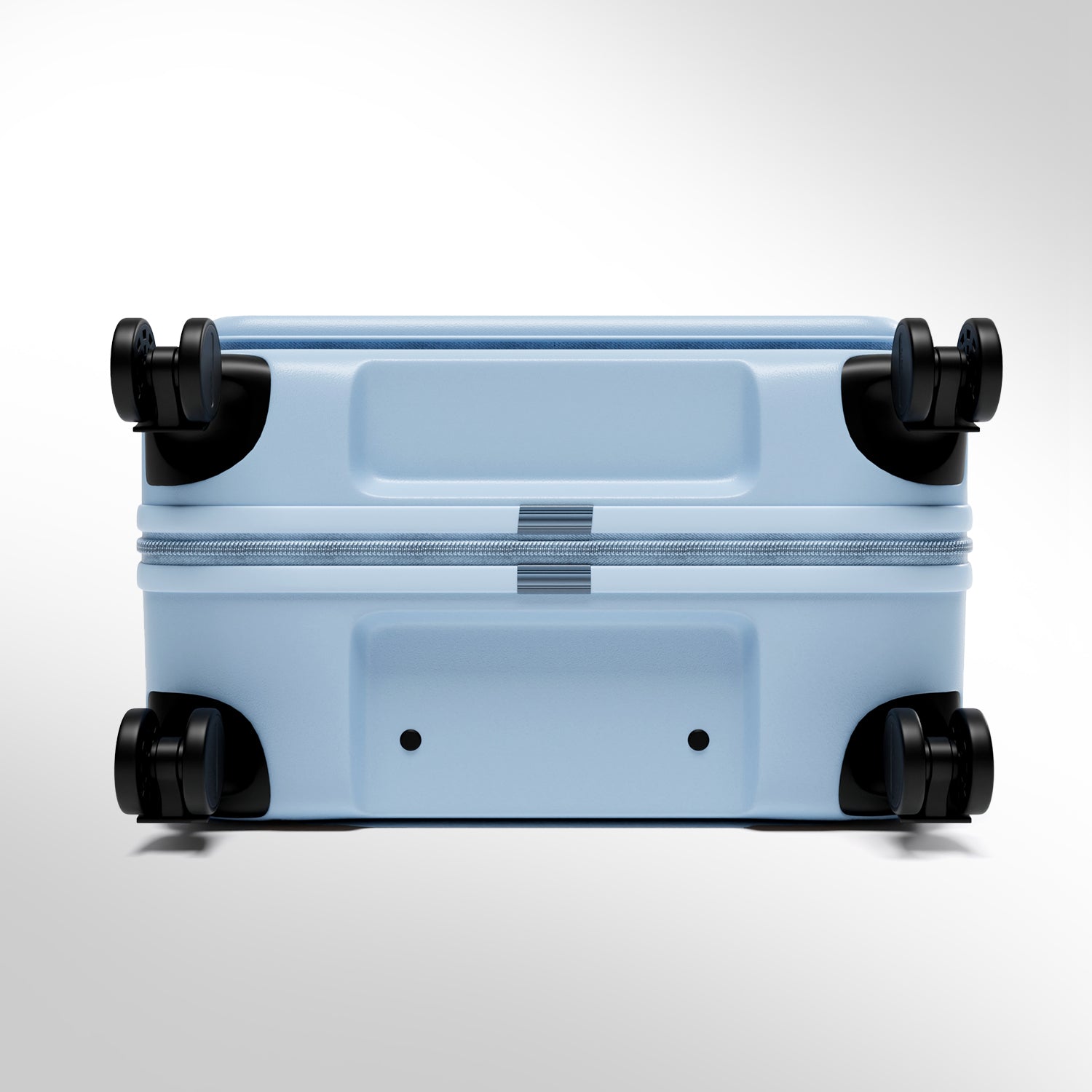 Safari Select Froniq Frost Grey Front opening Trolley Bag with TSA Lock, Dual wheels and Anti-Theft Zipper
