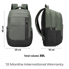 Safari Zen 34L Olive Laptop Backpack