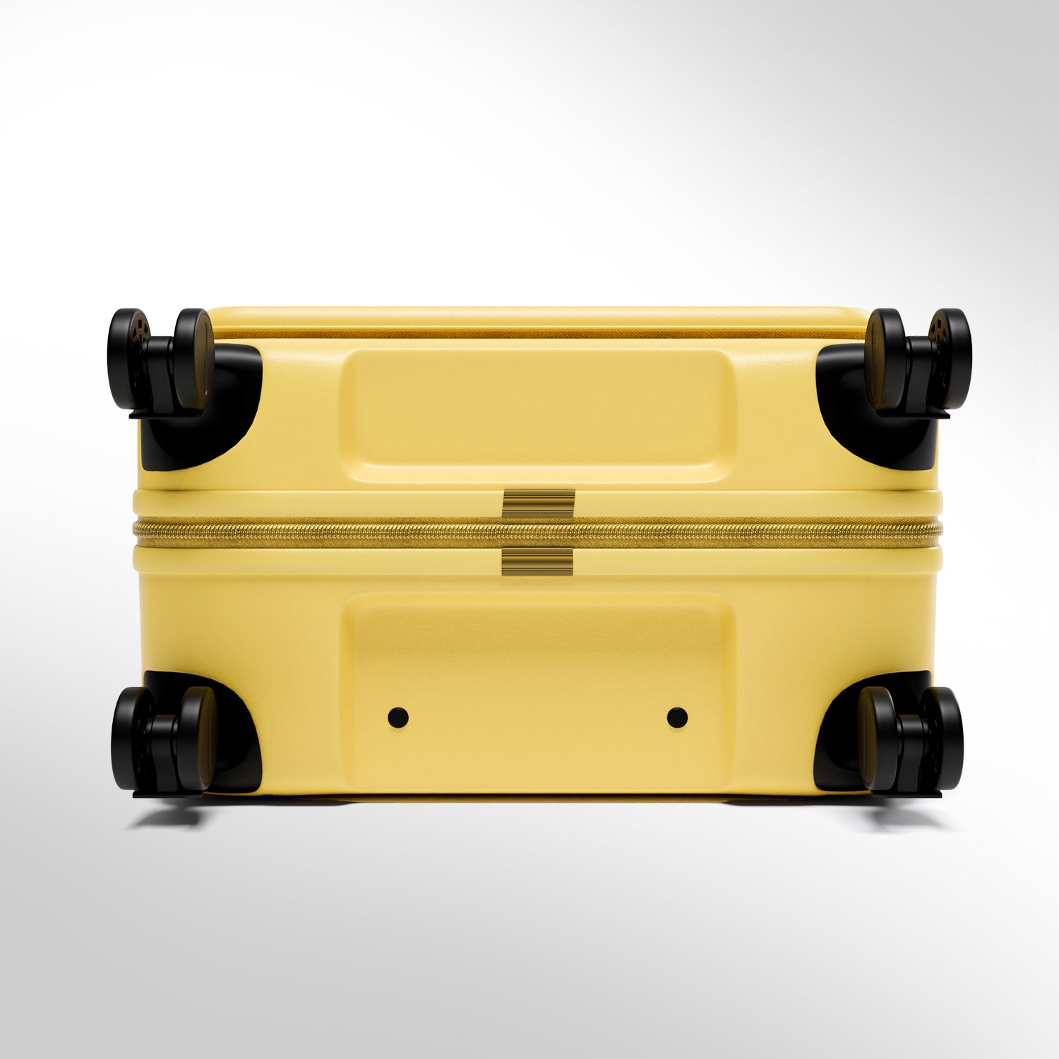 Safari Select Froniq Yellow Front opening Trolley Bag with TSA Lock, Dual wheels and Anti-Theft Zipper
