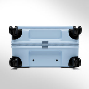 Safari Select Froniq Frost Grey Front opening Trolley Bag with TSA Lock, Dual wheels and Anti-Theft Zipper