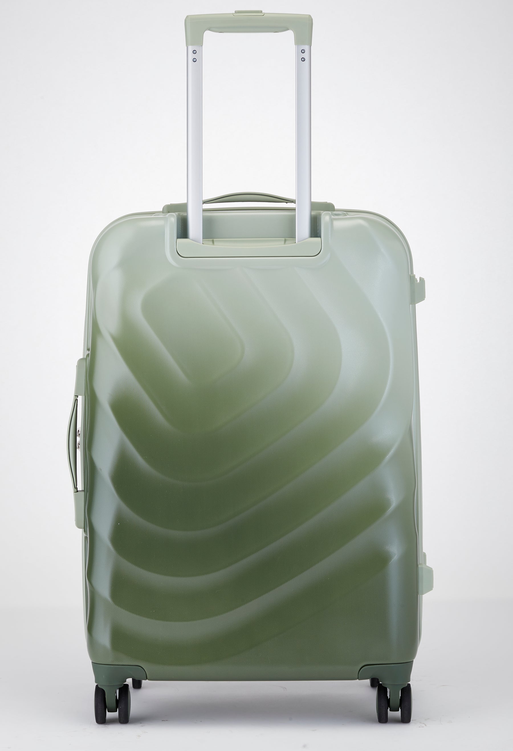 Safari Haze Tropica Trolley Bag with TSA Lock, Dual wheels, Side Hooks and Anti-theft Zipper