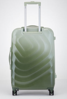 Safari Haze Tropica Trolley Bag with TSA Lock, Dual wheels, Side Hooks and Anti-theft Zipper