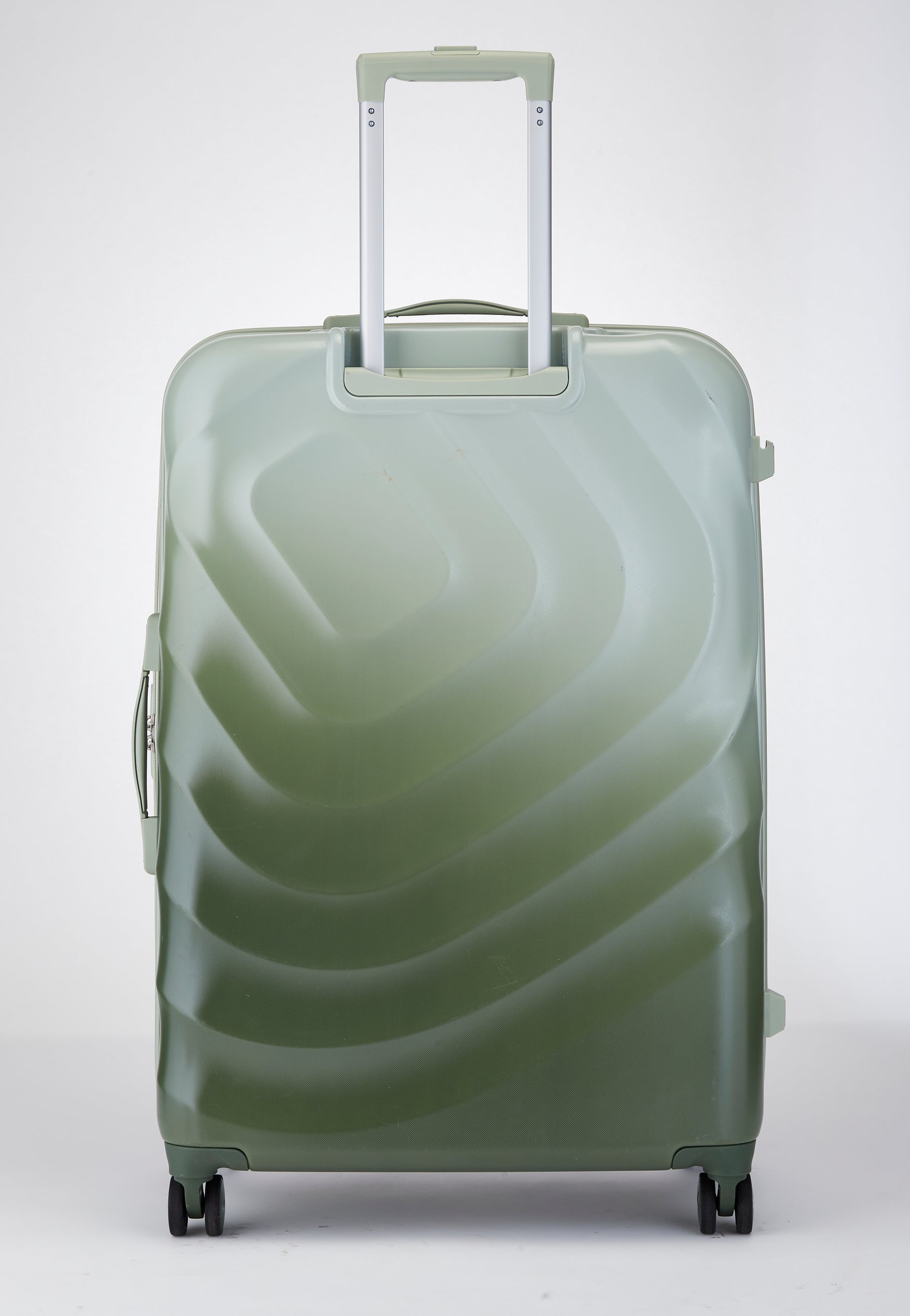 Safari Haze Tropica Trolley Bag with TSA Lock, Dual wheels, Side Hooks and Anti-theft Zipper