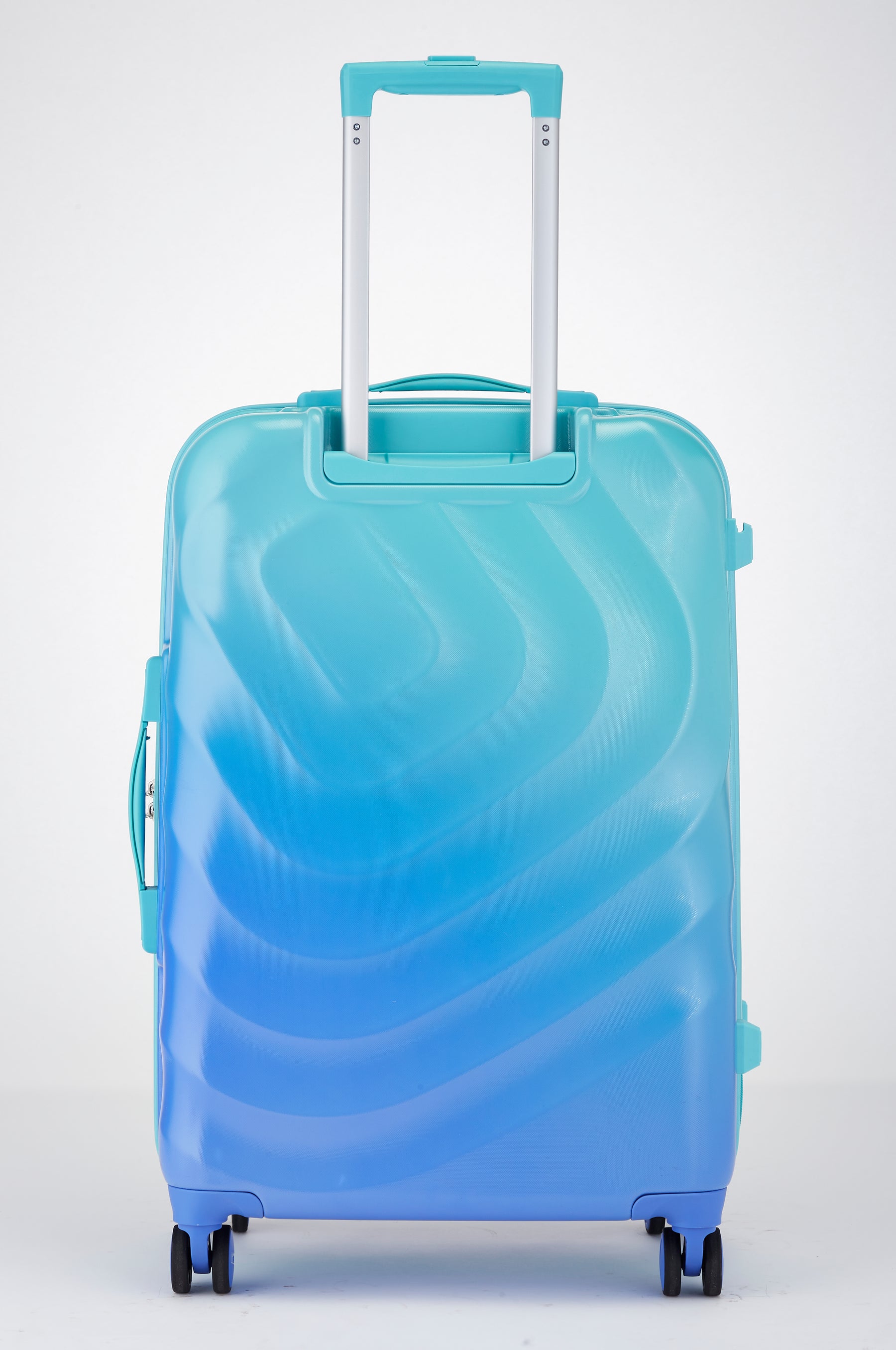 Safari Haze Splash Trolley Bag with TSA Lock, Dual wheels, Side Hooks and Anti-theft Zipper