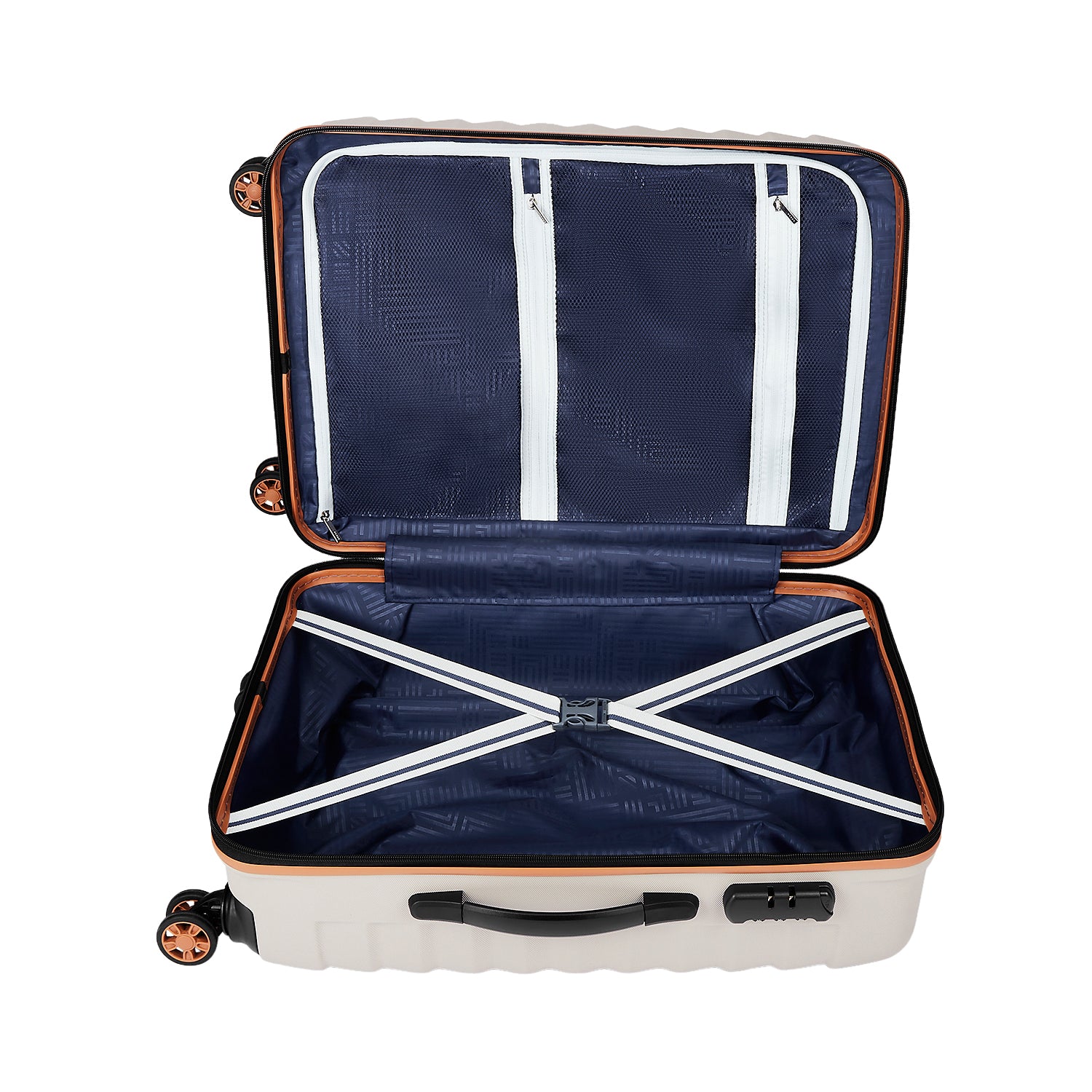 Safari Bravon Trolley Bag - Dark Champagne