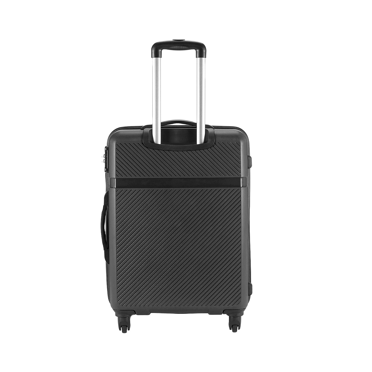 Safari Blaze Black Trolley Bag with 360° Wheels