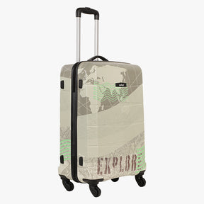 Explore Hard Luggage - Printed