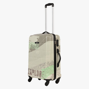 Explore Hard Luggage - Printed