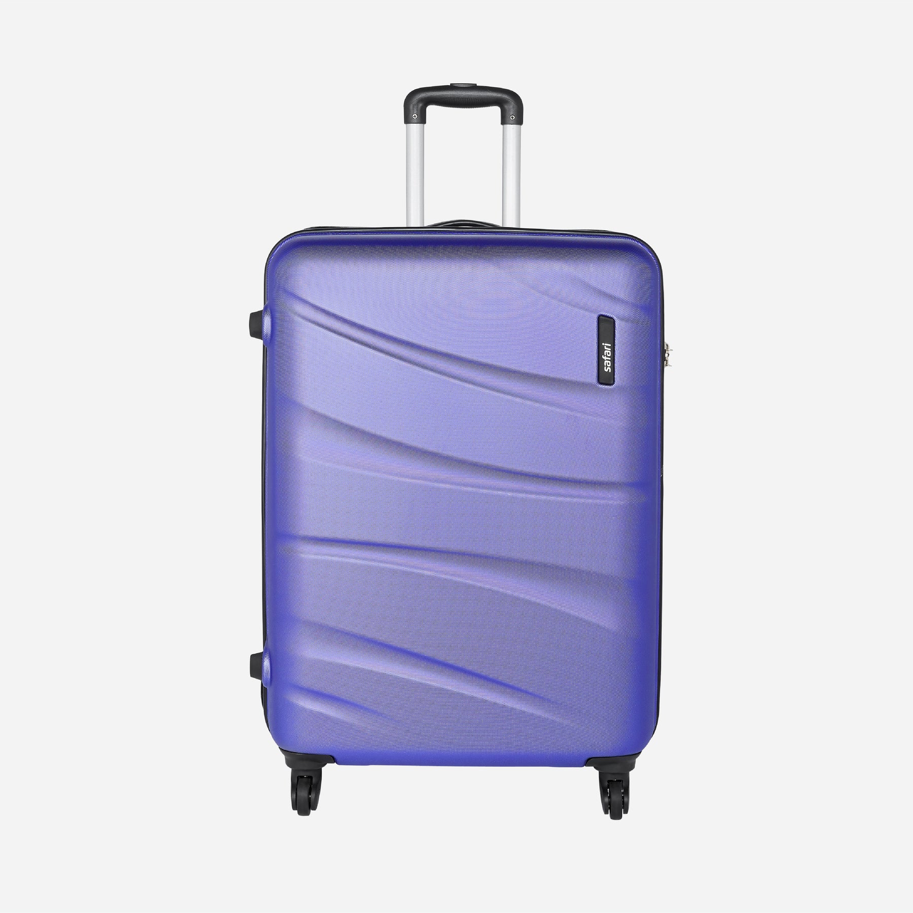 Safari Orb 4W Metallic Purple Trolley Bag with 360° Wheels