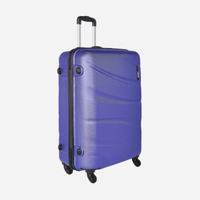 Safari Orb 4W Metallic Purple Trolley Bag with 360° Wheels