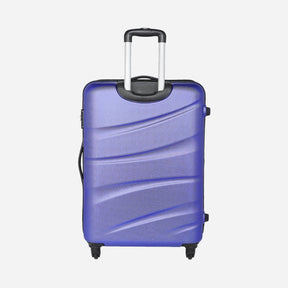 Safari Orb 4W Metallic Purple Trolley Bag with 360° Wheels