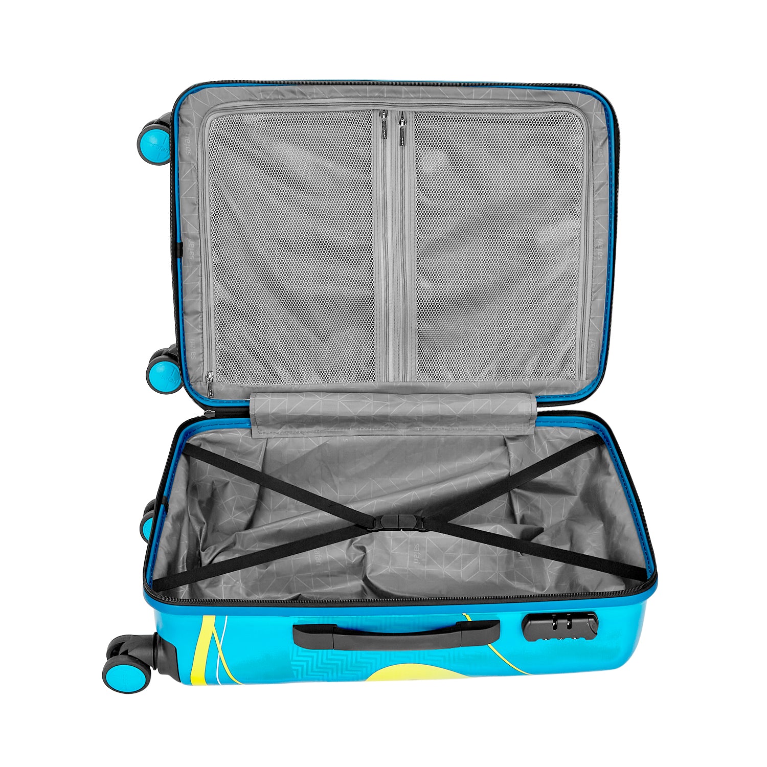 Safari Flote 4W 79 Printed Trolley Bag with TSA Lock