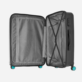 Ignite Anti Theft Hard luggage with TSA lock and Dual Wheels - Black