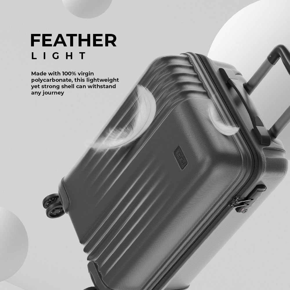 Feather discount trolley bags