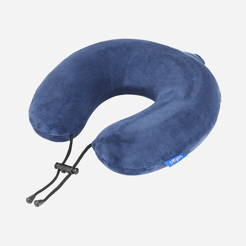 Safari Safari Basic Neck Pillow With Washable Cover - Blue