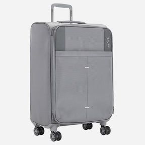 Safari Airpro Set of 2 Grey Lightweight Trolley Bags with 360° Wheels