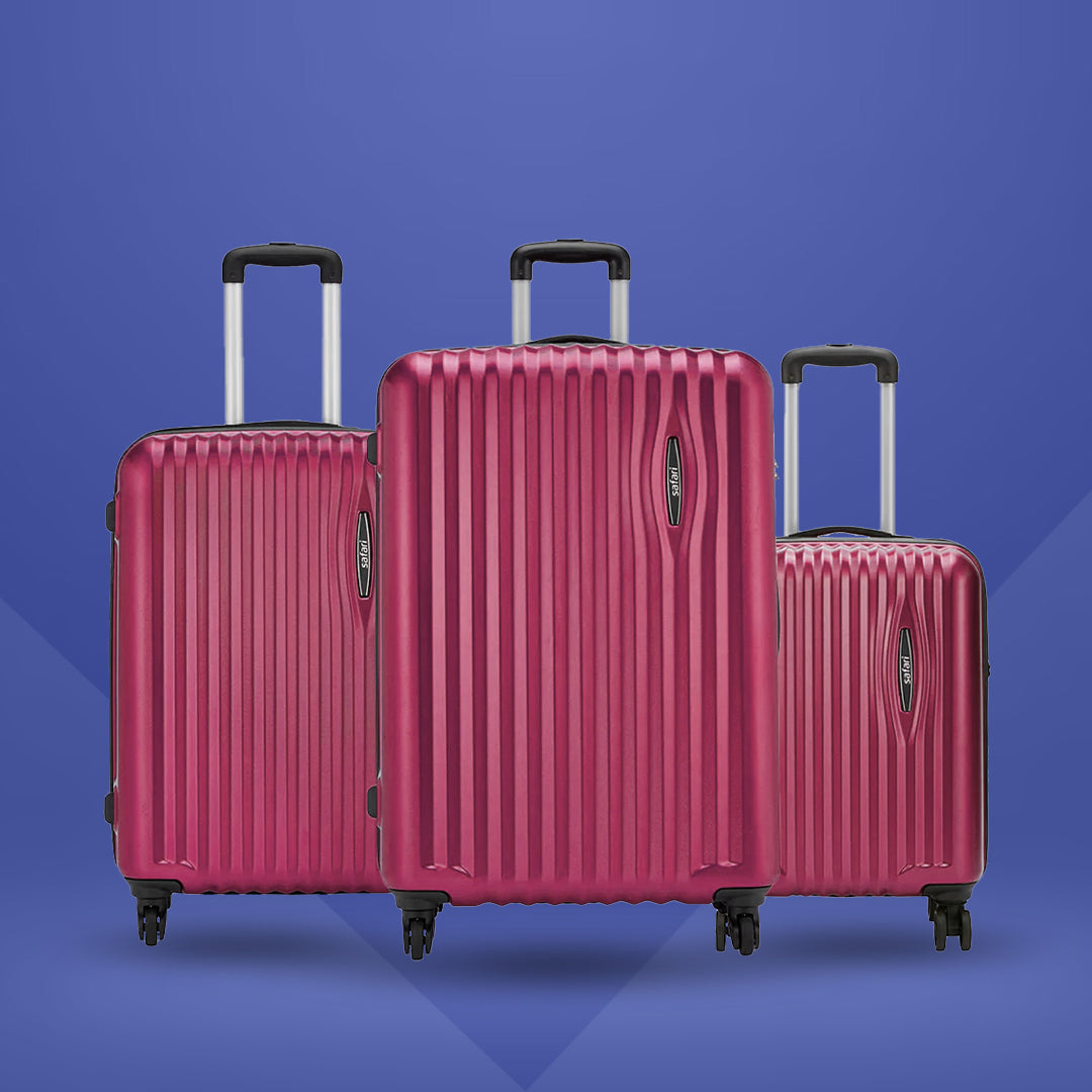 Glimpse hard Luggage - Wine Red