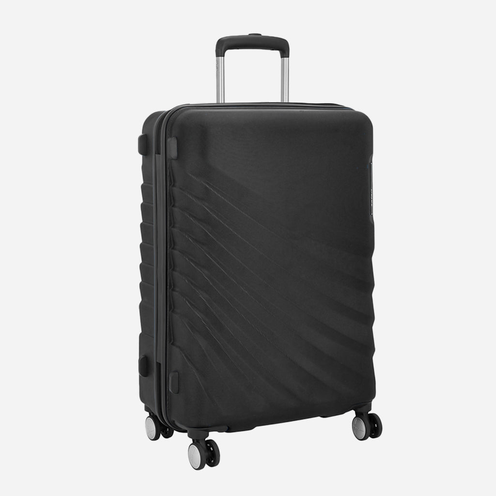 Safari Polaris Black Trolley Bag with TSA Lock