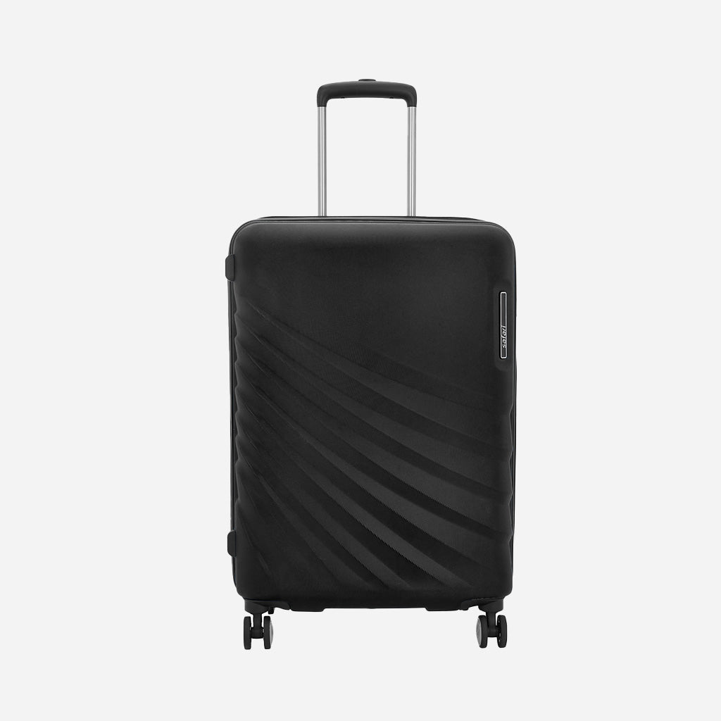 Safari Polaris Black Trolley Bag with TSA Lock